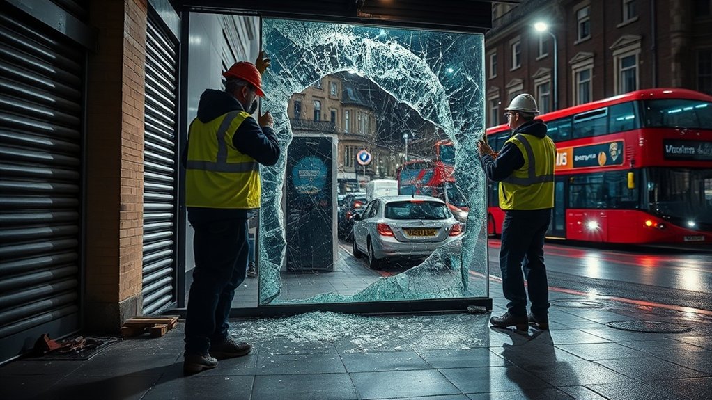Emergency Shop Front Repair South Norwood