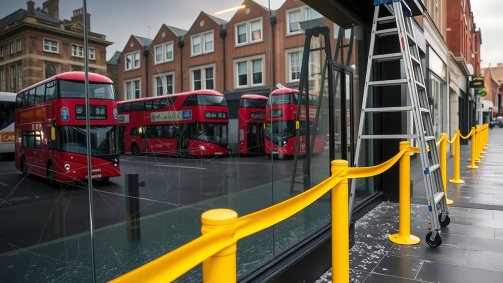 Vandalism Glass Repair South Norwood